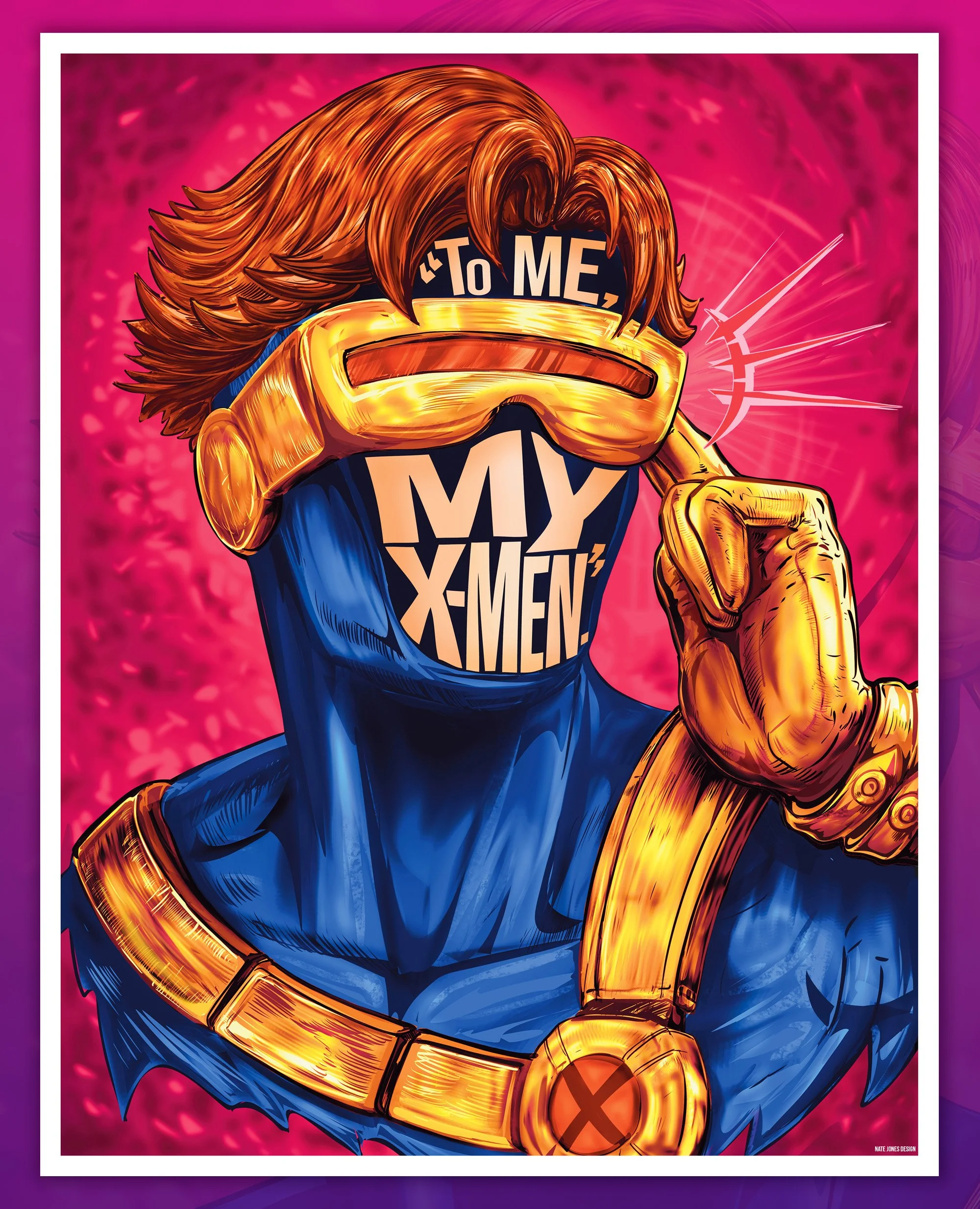 x-men — NATE JONES DESIGN